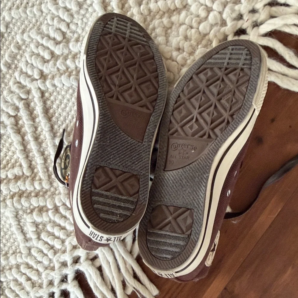 Sherpa lined Converse High-Top Sneakers - Picture 7 of 7